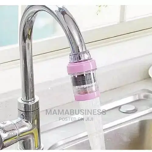 Faucet Water Filter (Magnetized Tap Water Filter) Pink