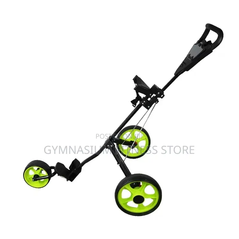 Golf Trolley Green and Black Ccty