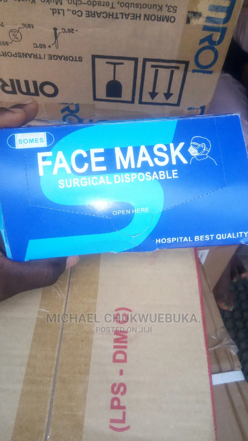 Face Mask for Covering Nose Carton