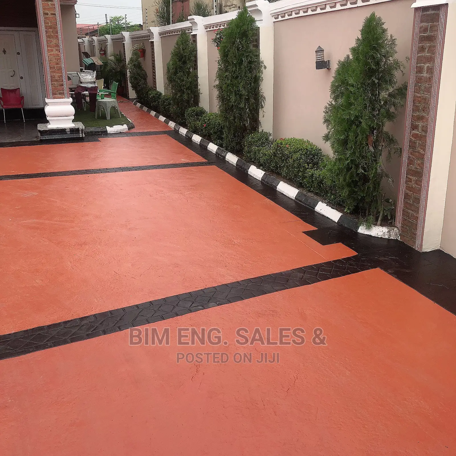 Stamped Concrete Floor