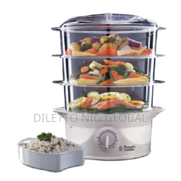 Russell Hobbs Stainless Steel 3 Tier Steamer