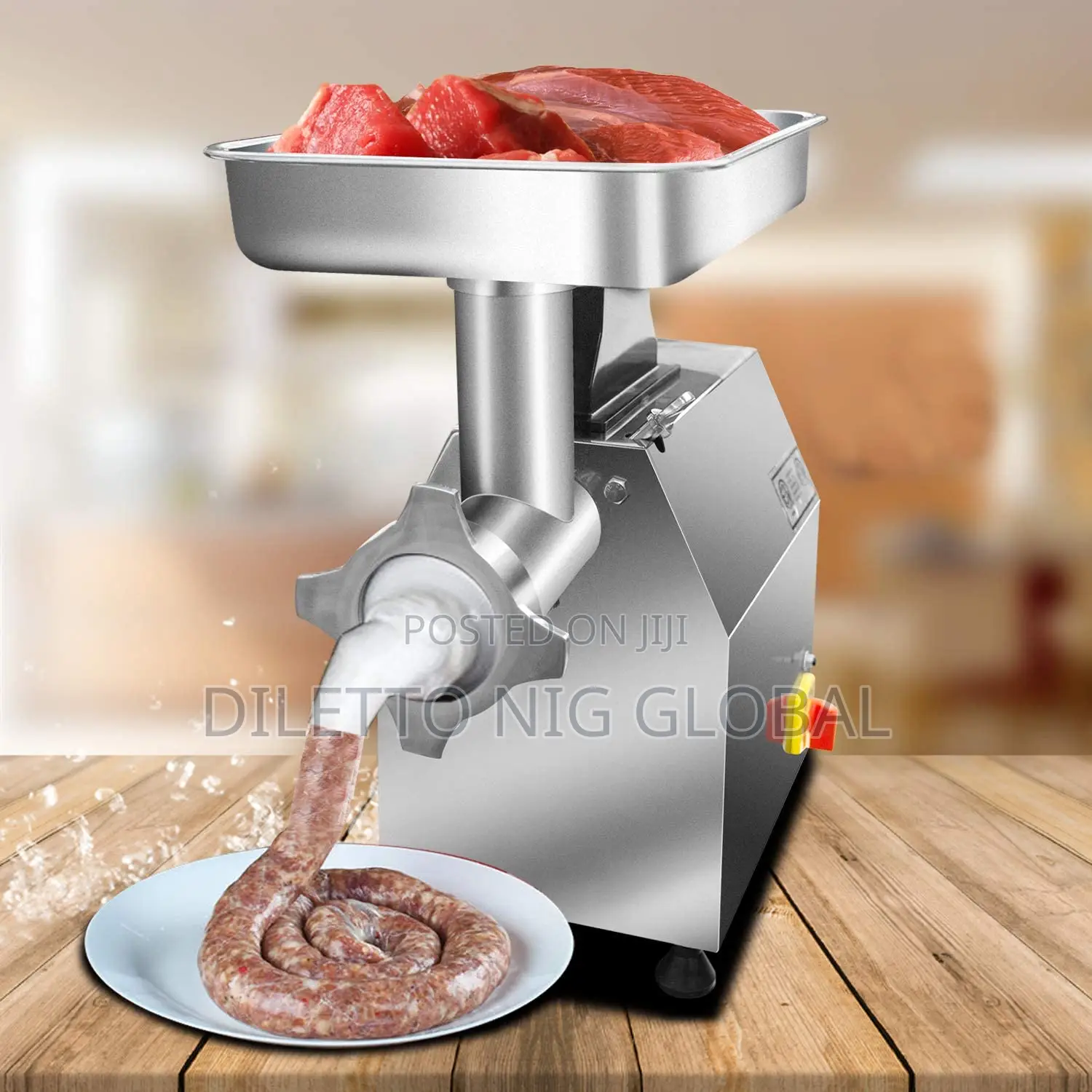 Commercial Meat Grinder & Sausage Stuffer