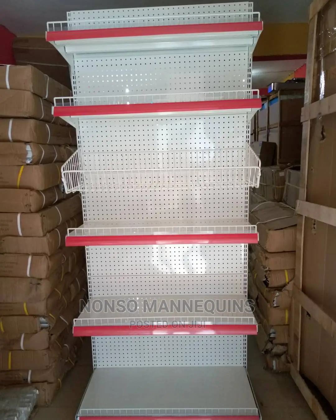 Supermarket Shelf Display Unit