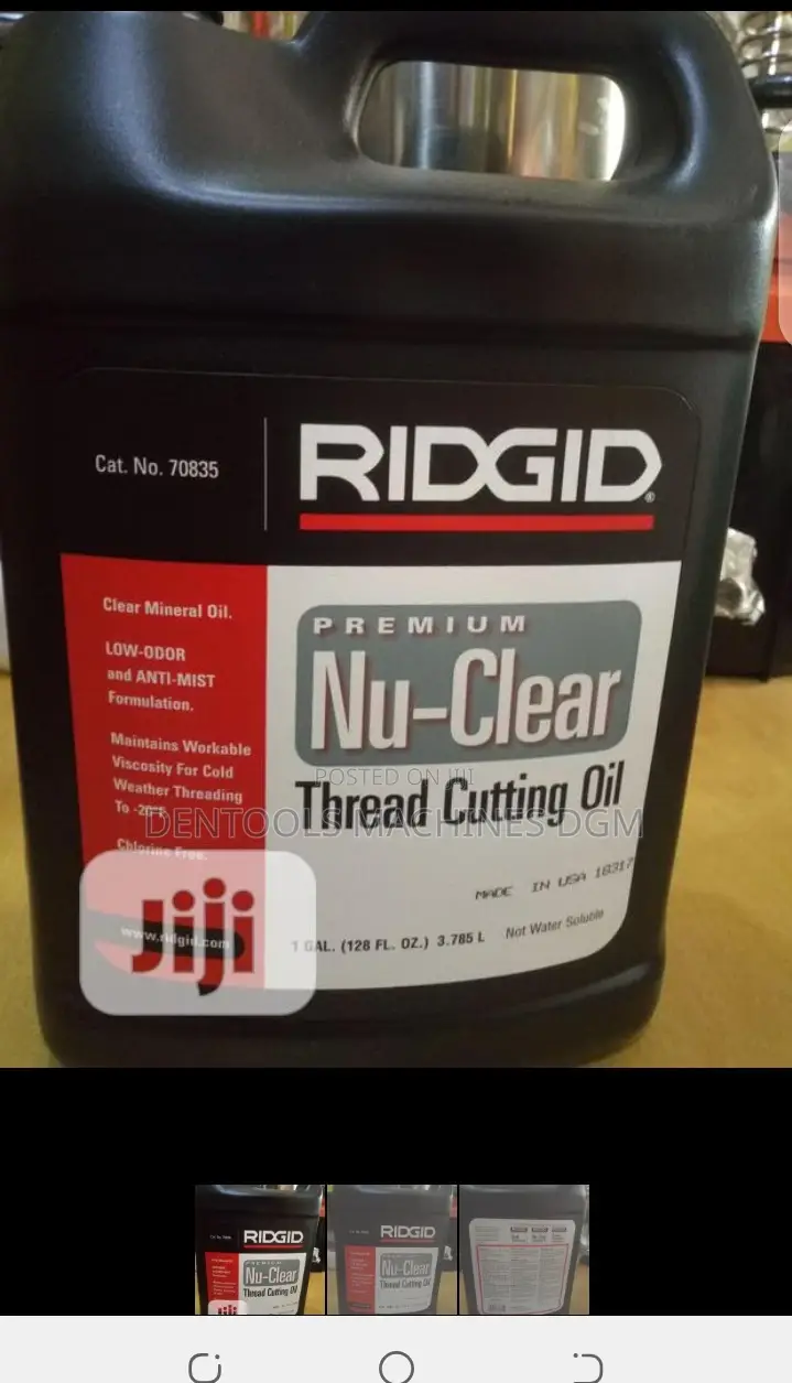 RIGID Thread Cutting Oil, 1 Gallon