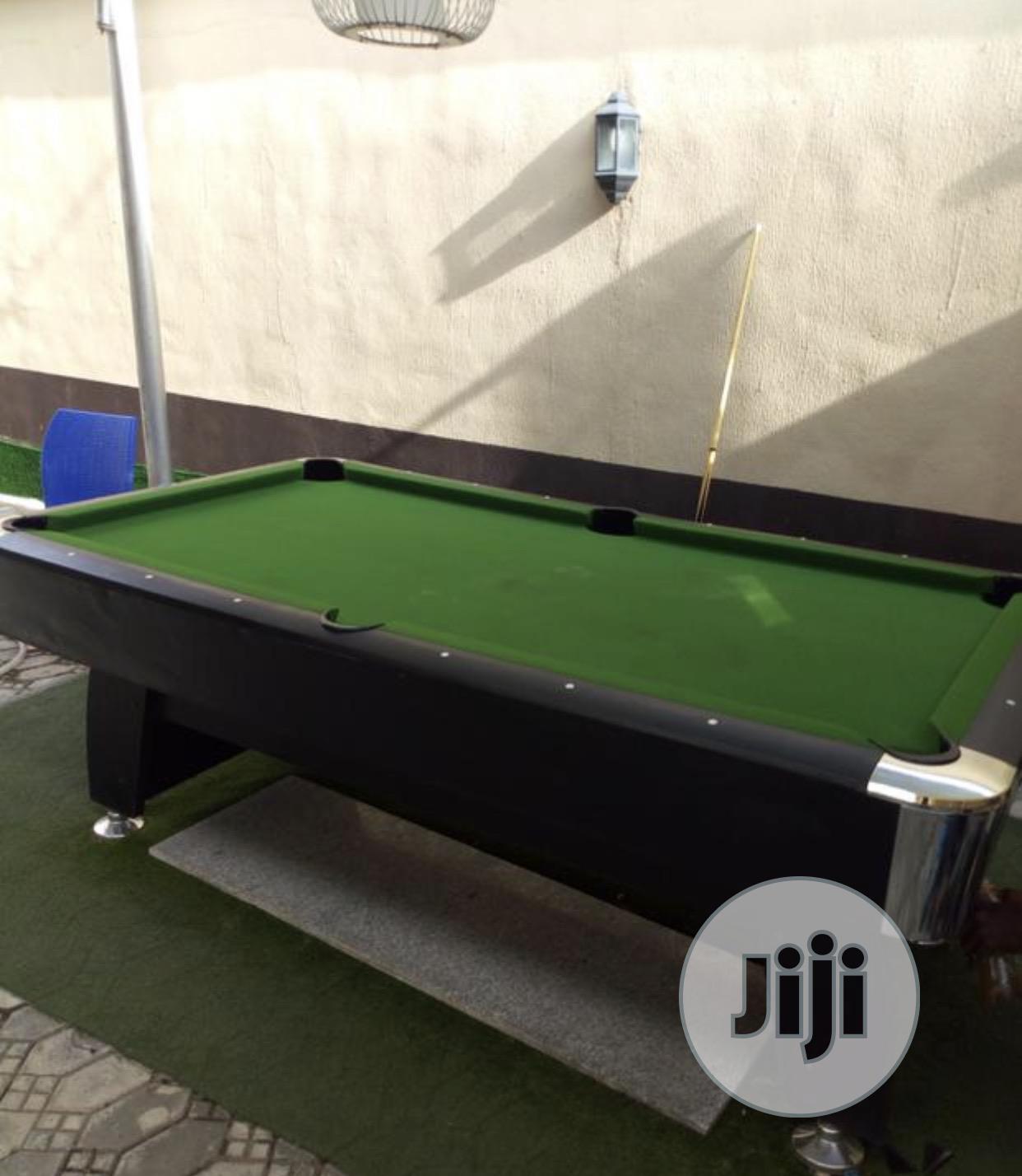 Snooker Table With Accessories and Stick