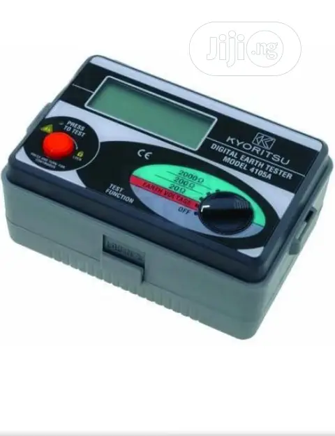Kyoritsu 4105A Digital Ground Earth Resistance Tester