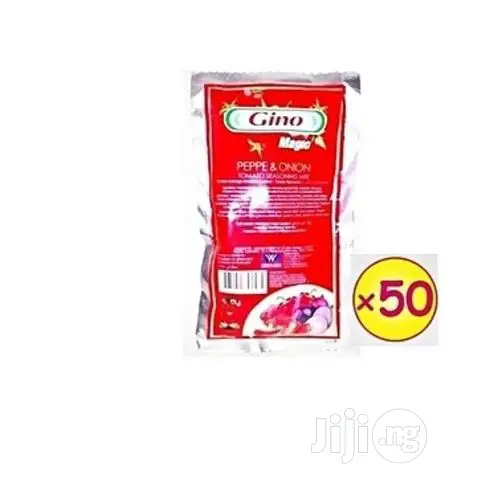 Carton of Gino Magic Pepper, Onions and Tomato Paste - 70g