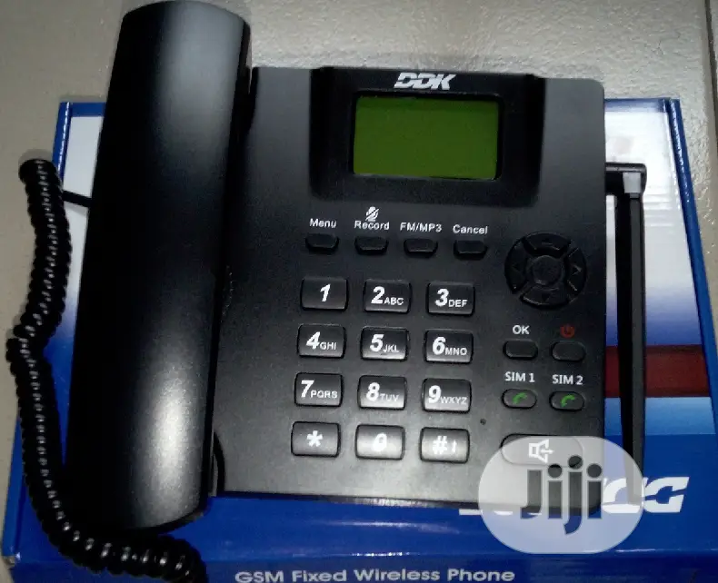 DDK 995+ Dual Sim Table/Landline GSM Phone