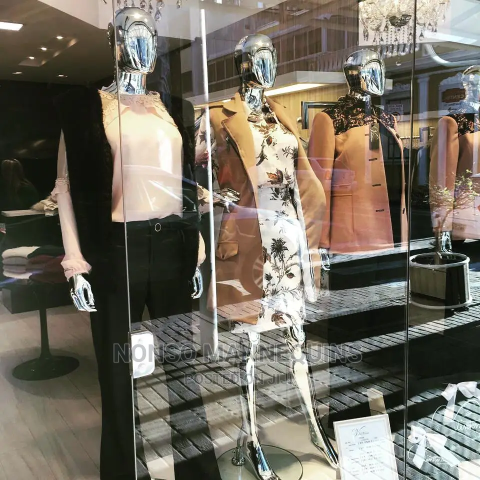 Silver Female Maniquins