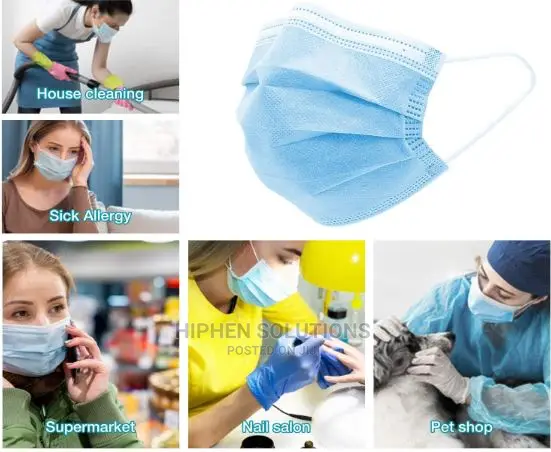 Blue Filters Face Mask