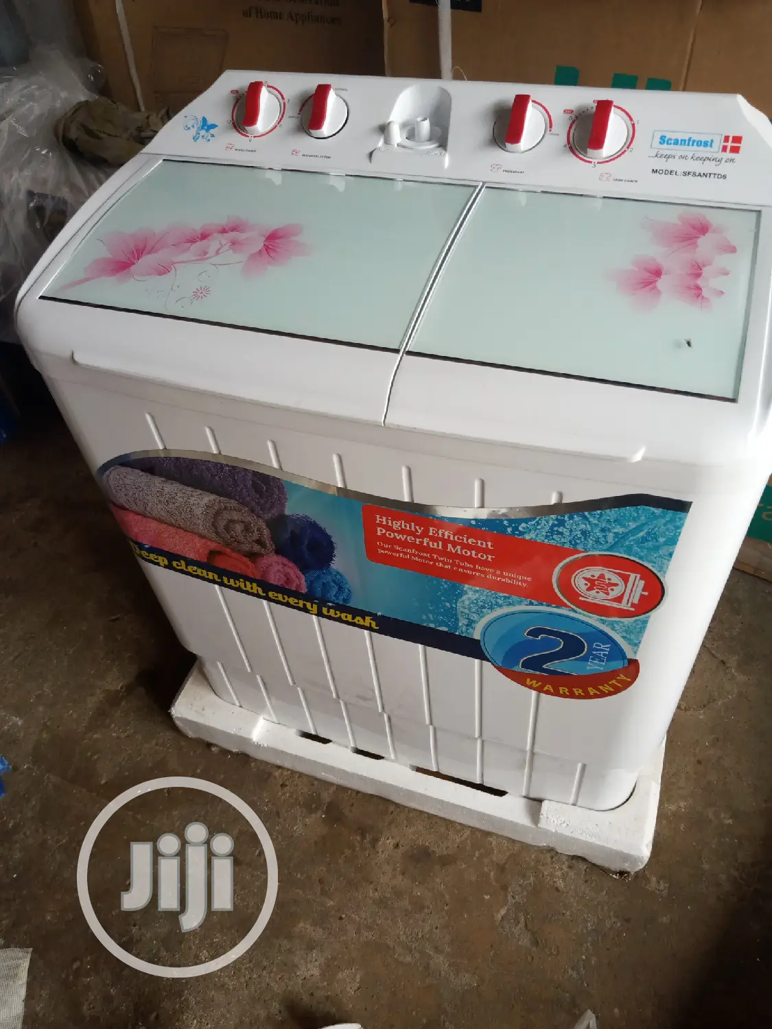 Scanfrost 6kg Wash and Spin Washing Manchine.