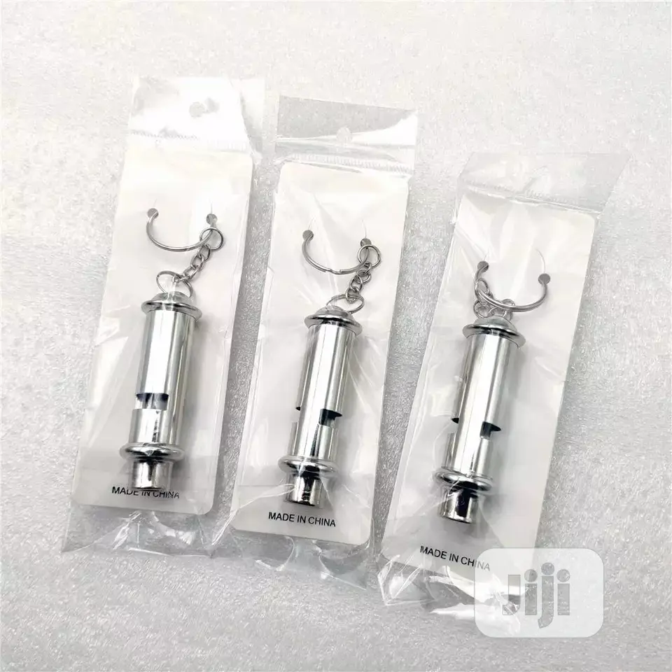 Police Whistle Stainless Steel High-Frequency High 12pcs