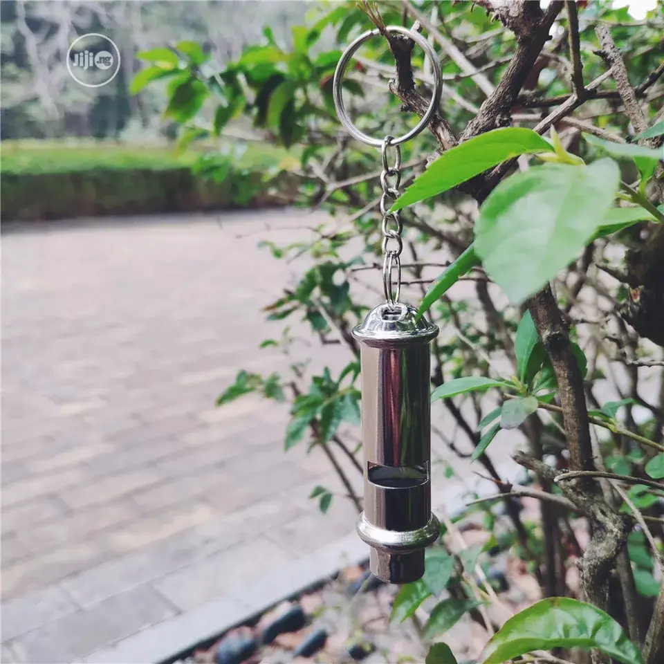 Police Whistle Stainless Steel High-Frequency High 12pcs
