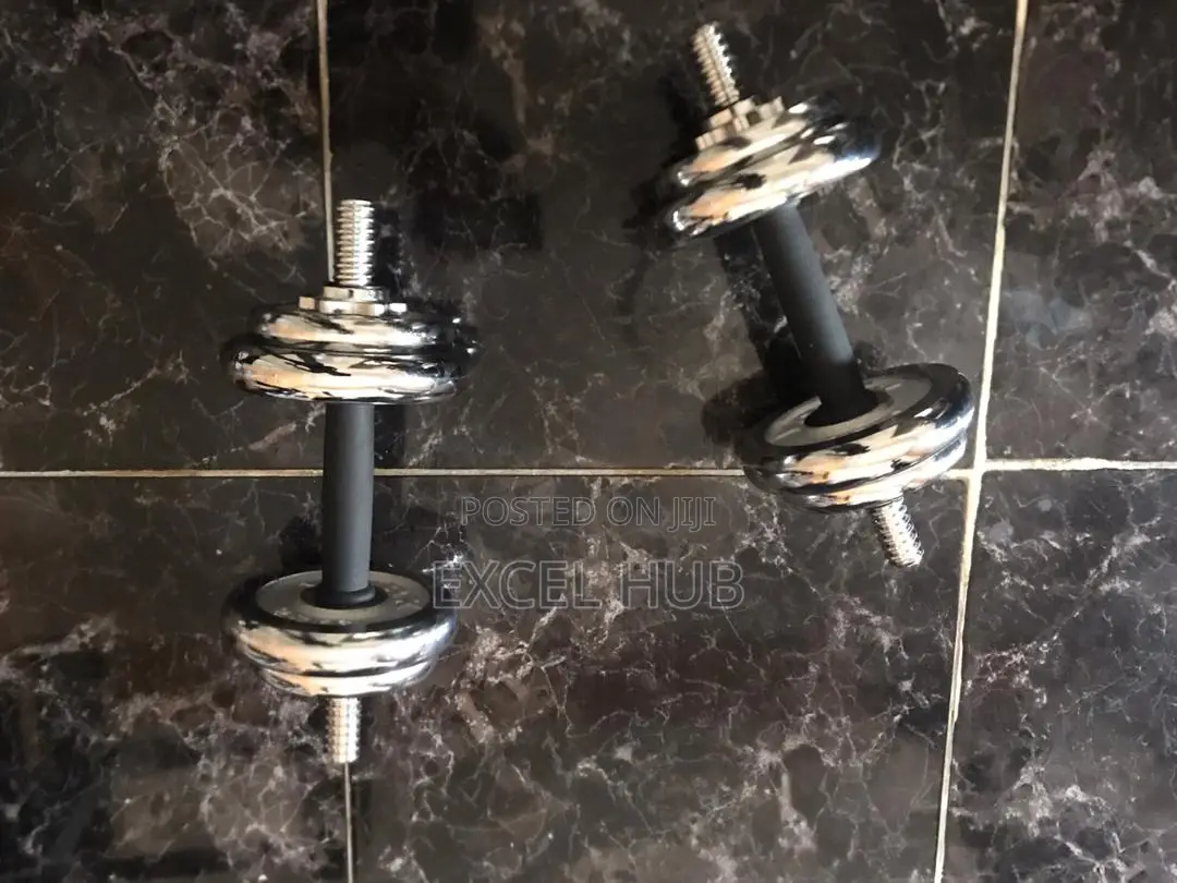 Pair Of 10kg Dummbell 3et
