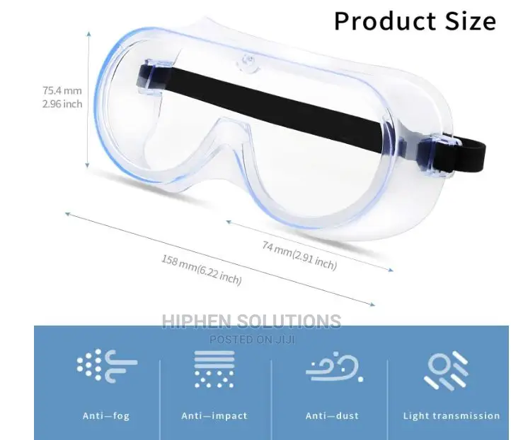 Protective Anti-droplet Eye Googles