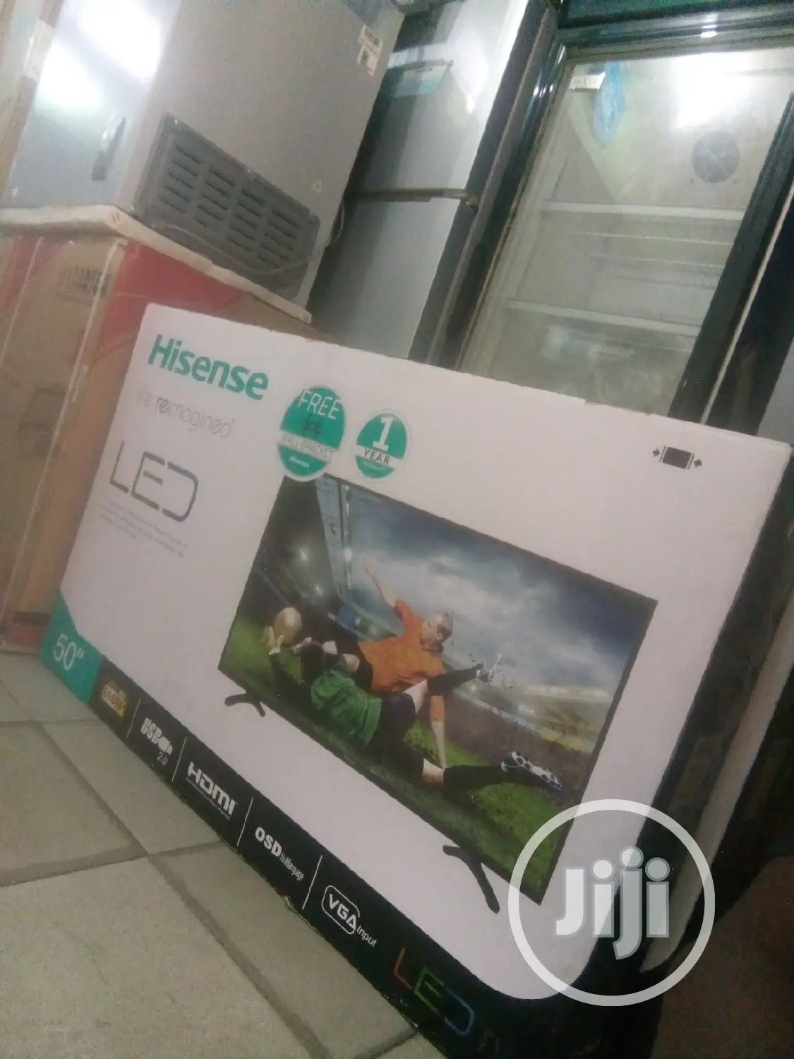 A Brand New 50inches Smart Hisense Television