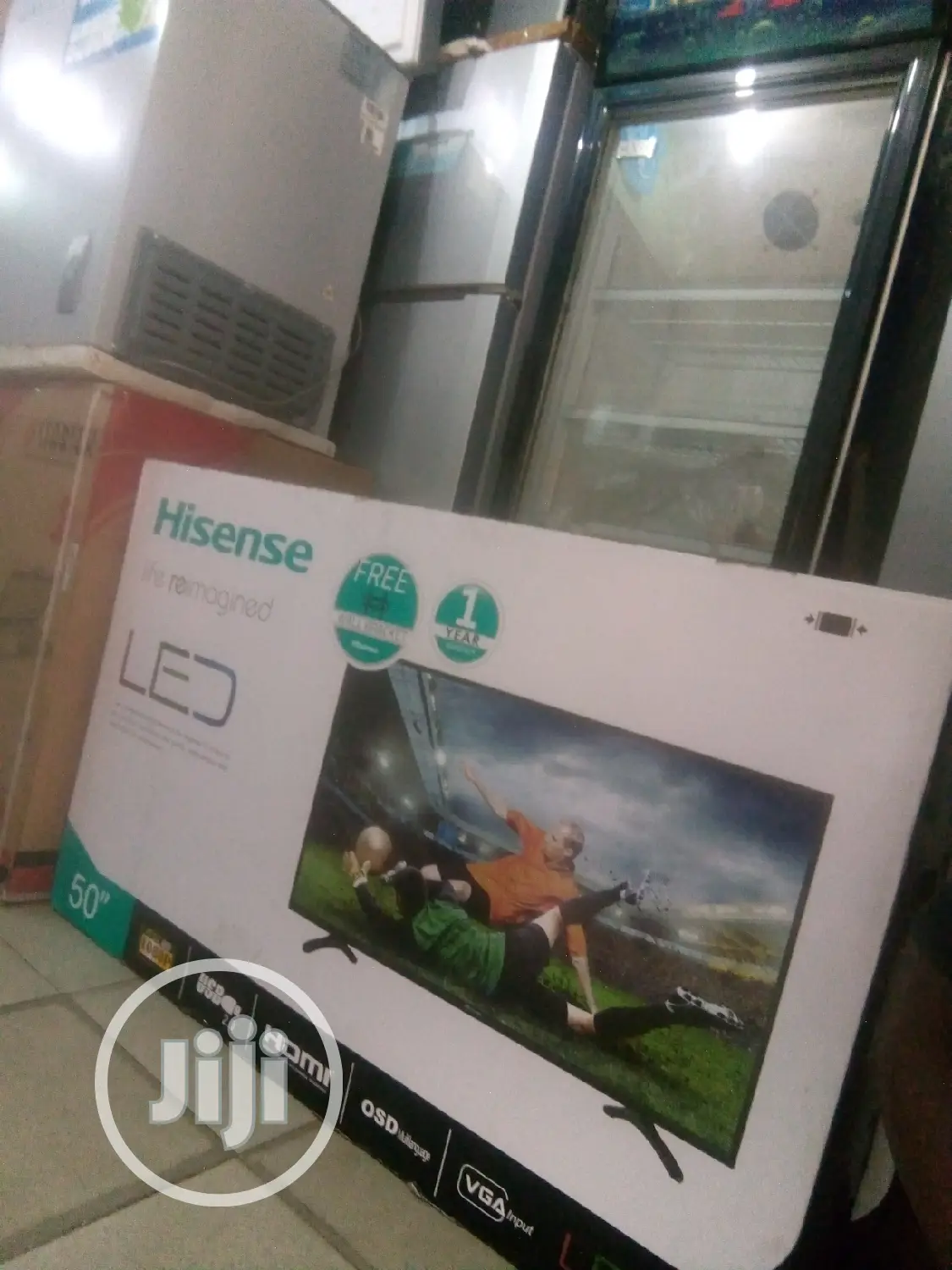 A Brand New 50inches Smart Hisense Television