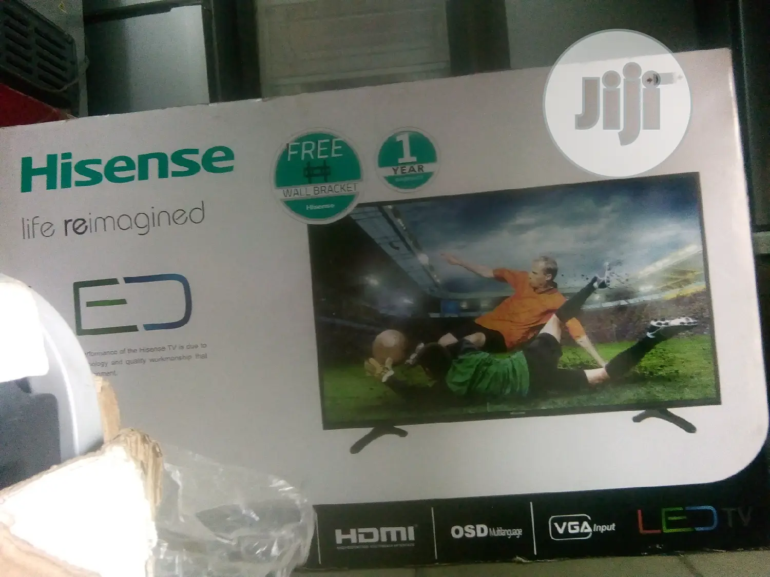 A Brand New 50inches Smart Hisense Television
