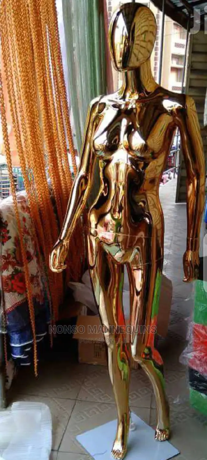 Male Female Gold Chrome
