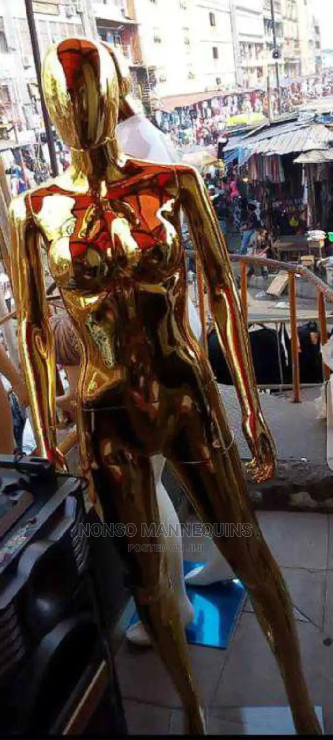 Male Female Gold Chrome
