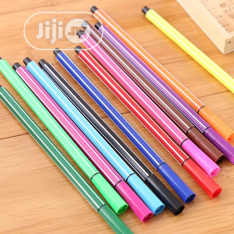 1 Box 12color Liquid Chalk Marker Pens Erasable Color Big