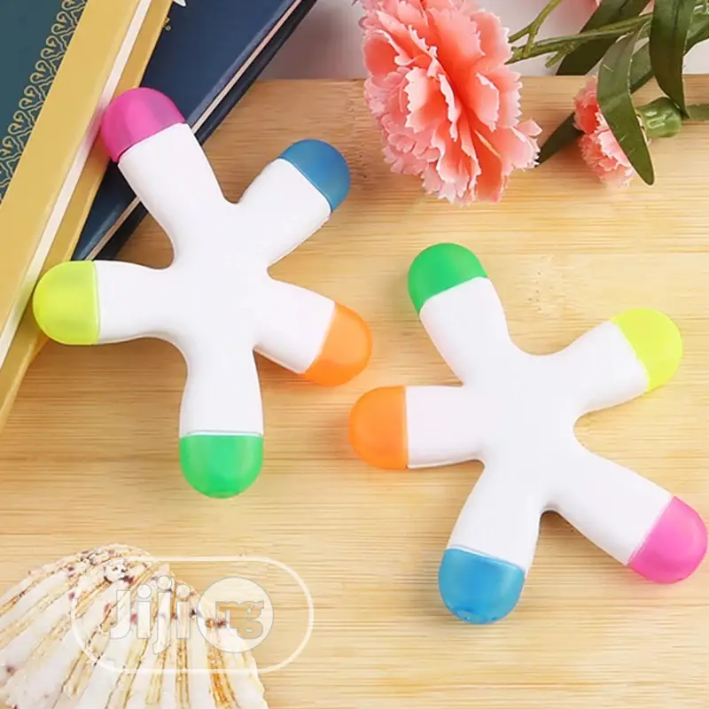 Flower Shaped Creative Highlighter Pen