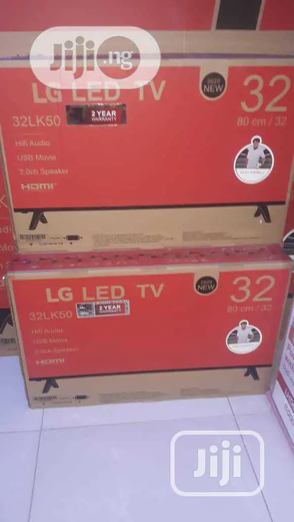 Original 32 Inches LG LED T.V With 2yr Warranty