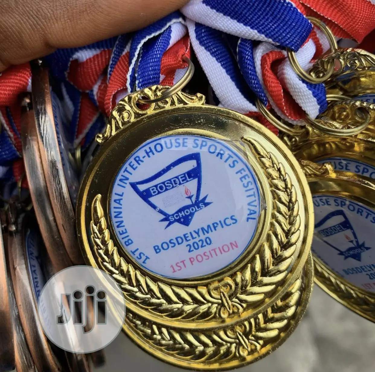 Gold Medal With Printing