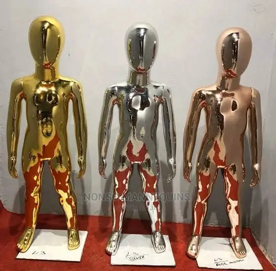 Unisex Chrome Gold and Silver Kids