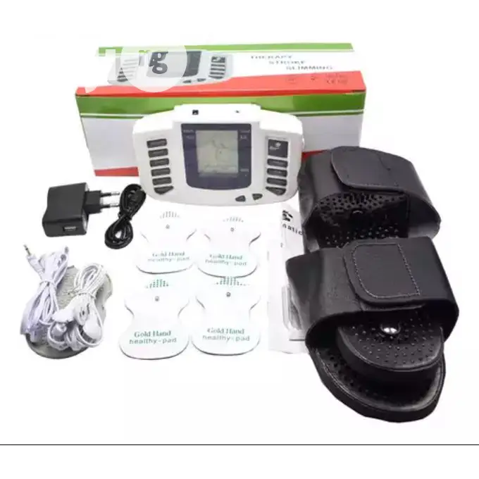 Electric Body Acupuncture Massager Machine + Slippers