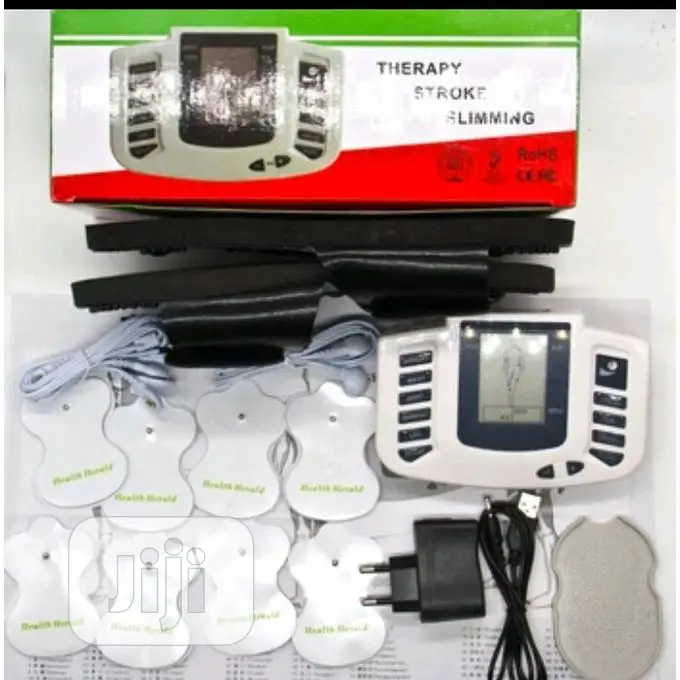 Electric Body Acupuncture Massager Machine + Slippers