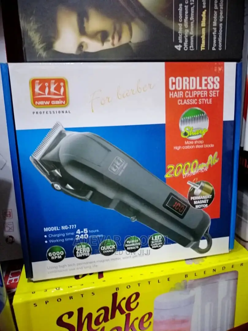 Kiki New Gain Rechargeable Clipper -Ng-777