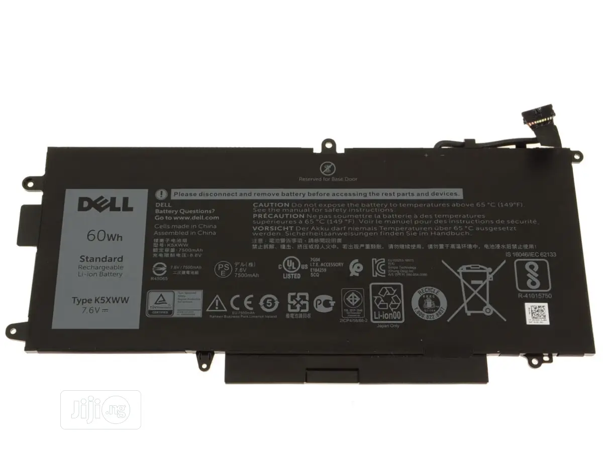 Genuine Dell Latitude 5289 7389 7390(2-in-1)Battery (K5XWW)