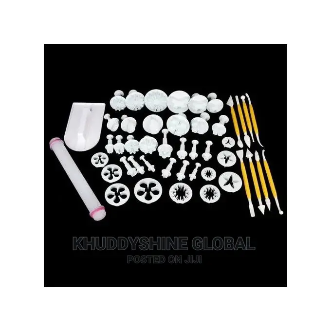 Set 46pcssugarcraftdecorating Fondant Icing Cutter Plunger T