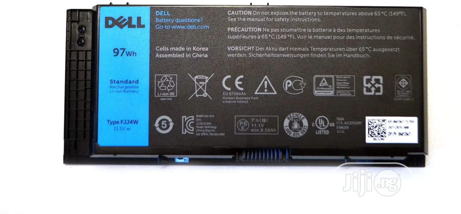 Dell Precision M4600 M4700 M4800 M6600 M6700 M6800 Battery