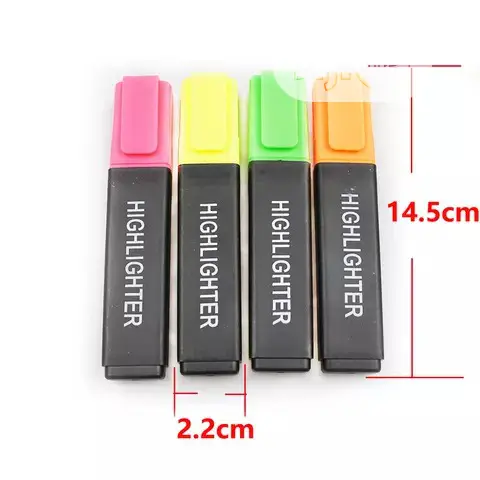 Office SCH Supplies Jumbo Highlighter Marker Stationery 12