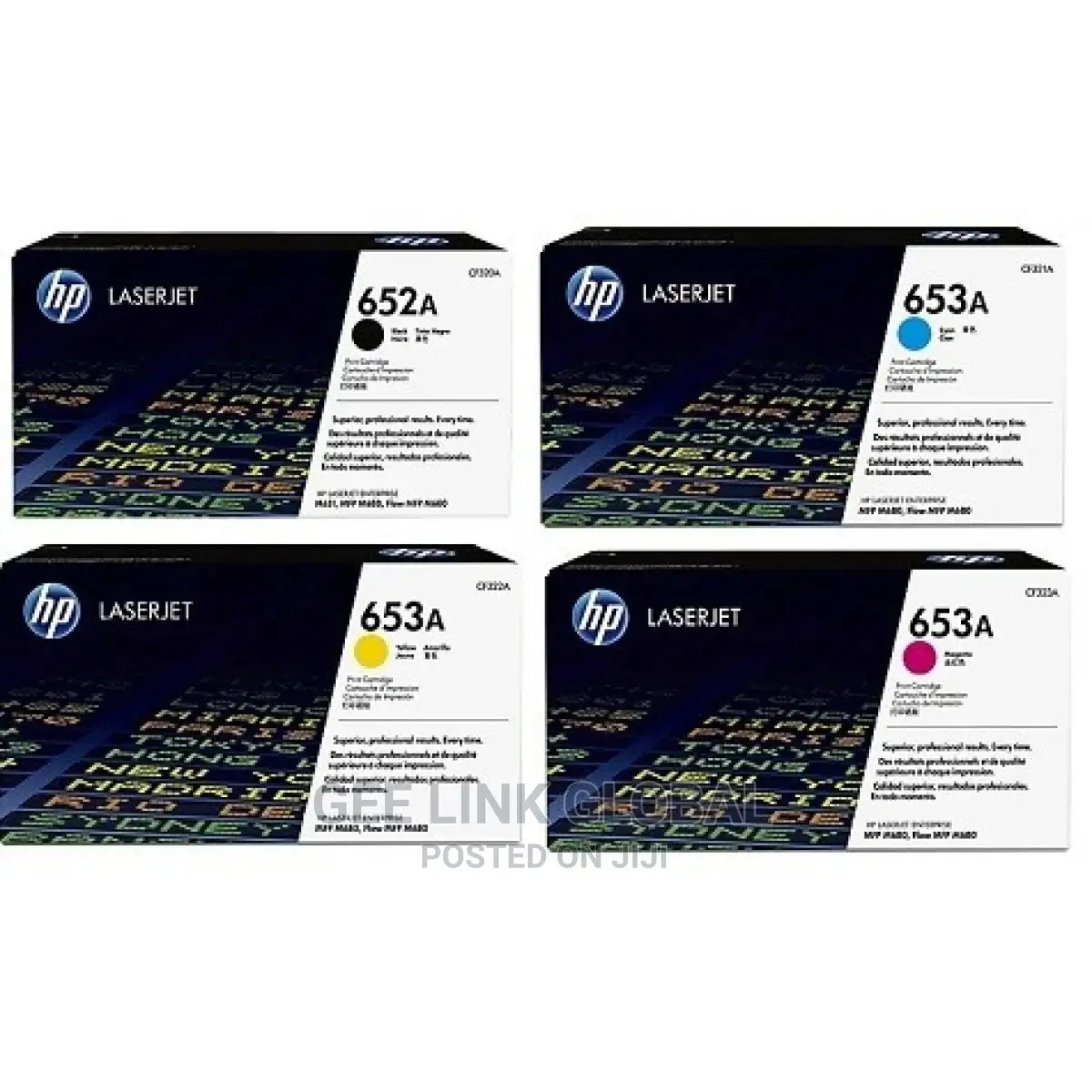 Genuine Hp Toner 563A Colours