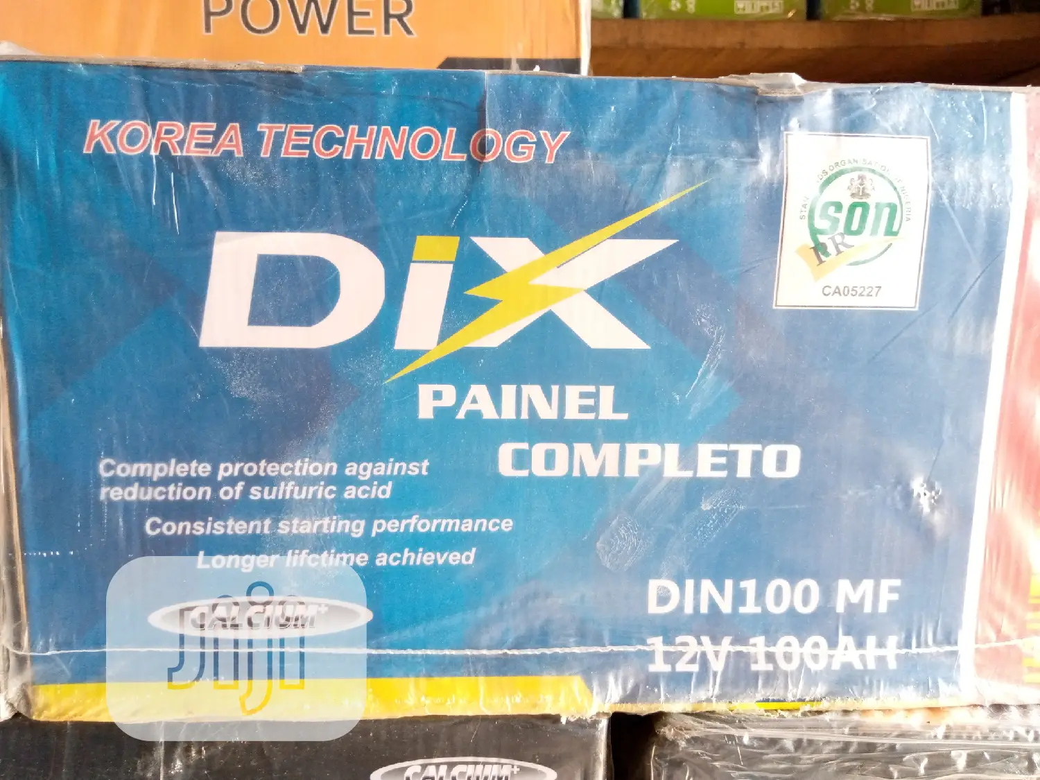 100ahs Battery Hero and Dix Battery