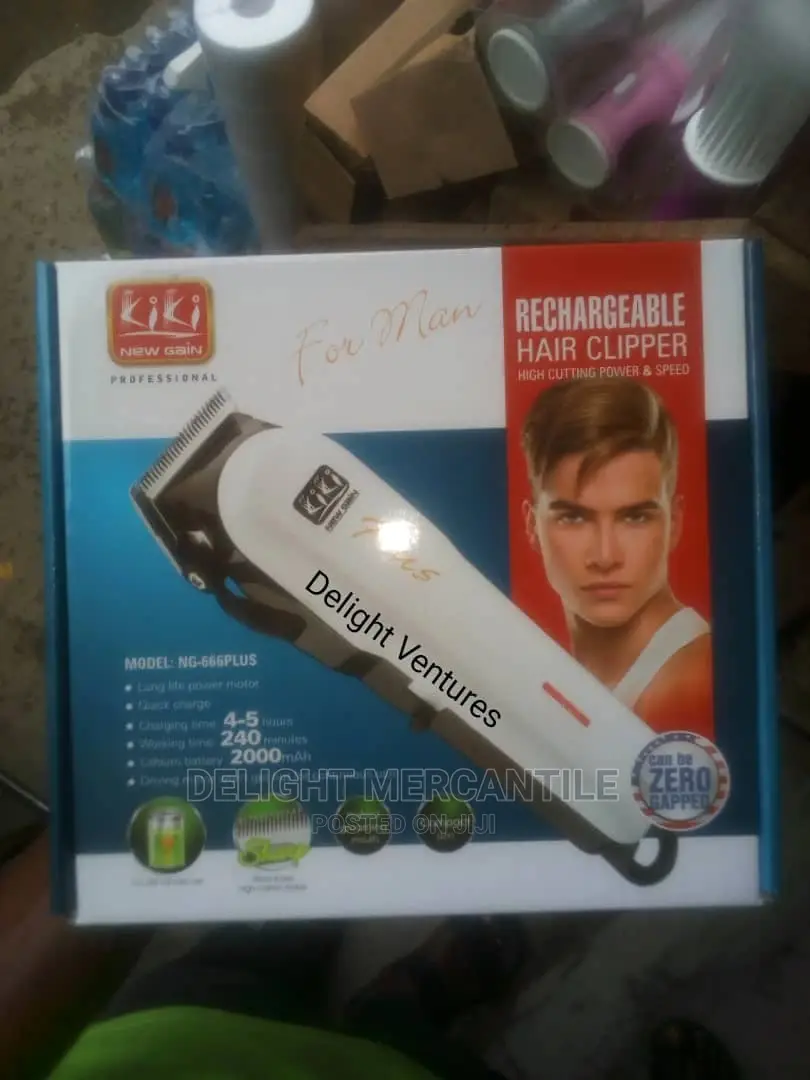 Rechargeable Professional Hair Clipper Kiki Plus Newgain