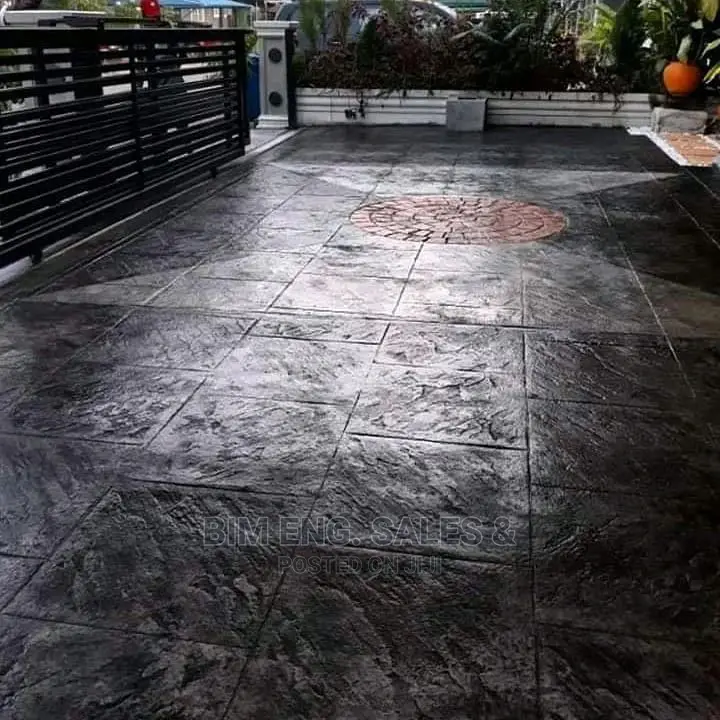 Concrete Stamp , Compound Floor Design, Color, Release, Polish ,