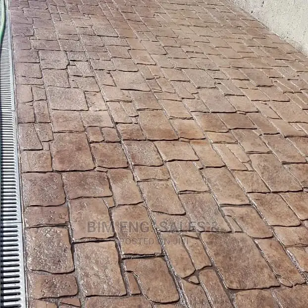 Acrylic Design Floor Polishing Concrete Colored Stamped Compound