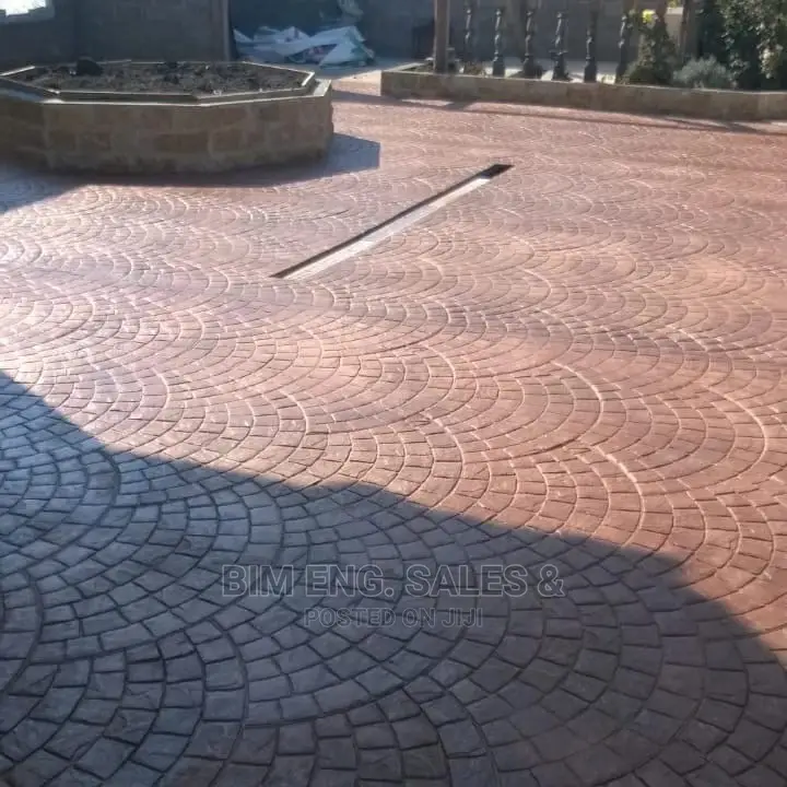 Concrete Stamped Floor Design Polish Sealer Color Hardener