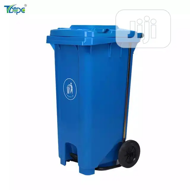 120 Liter Dustbin With Center Foot Pedal