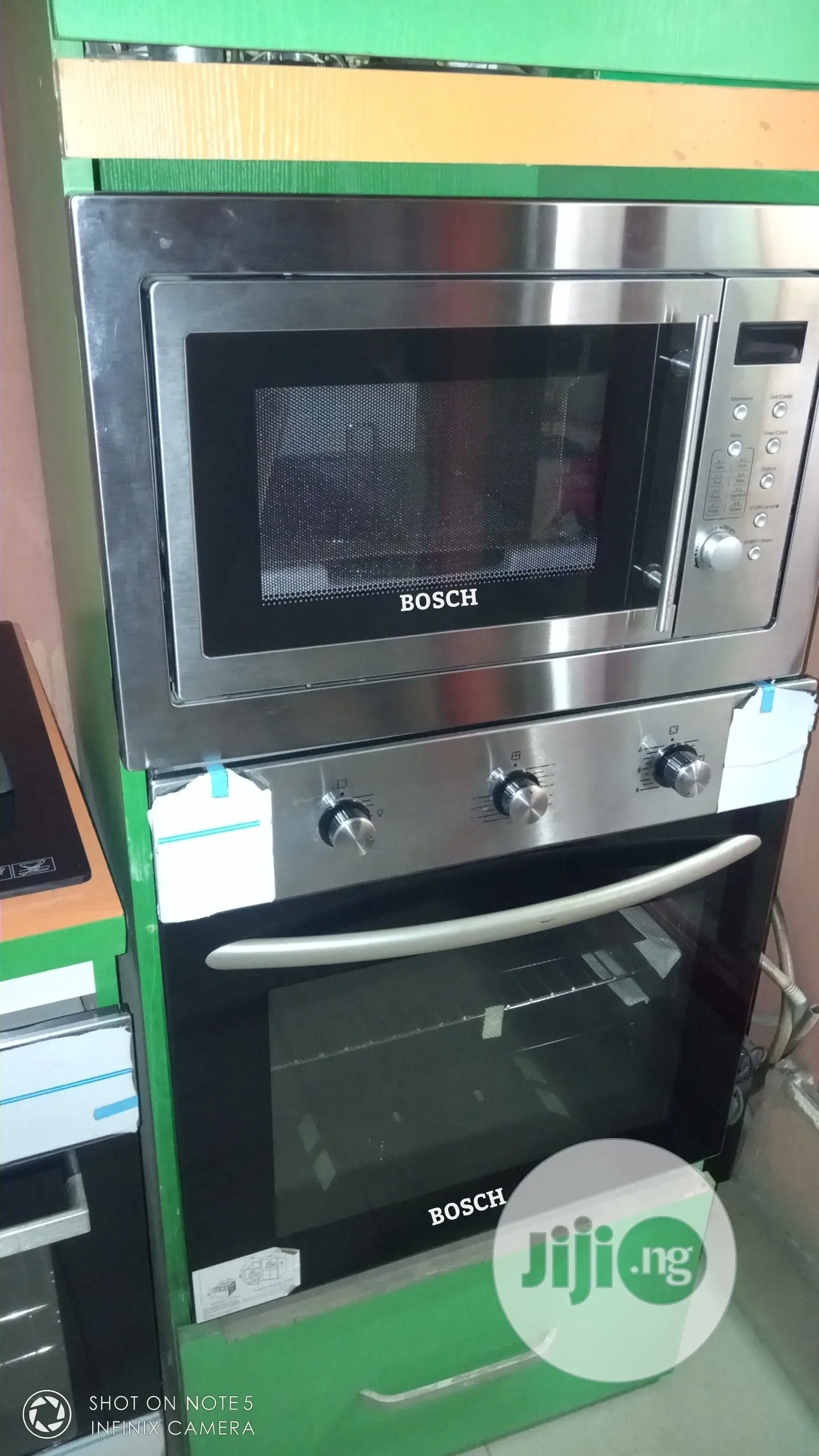 Bosch Built in Oven and Microwave 60cm