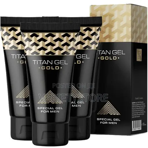 Penis Enlargement and Delay Solution - Titan Gel Gold