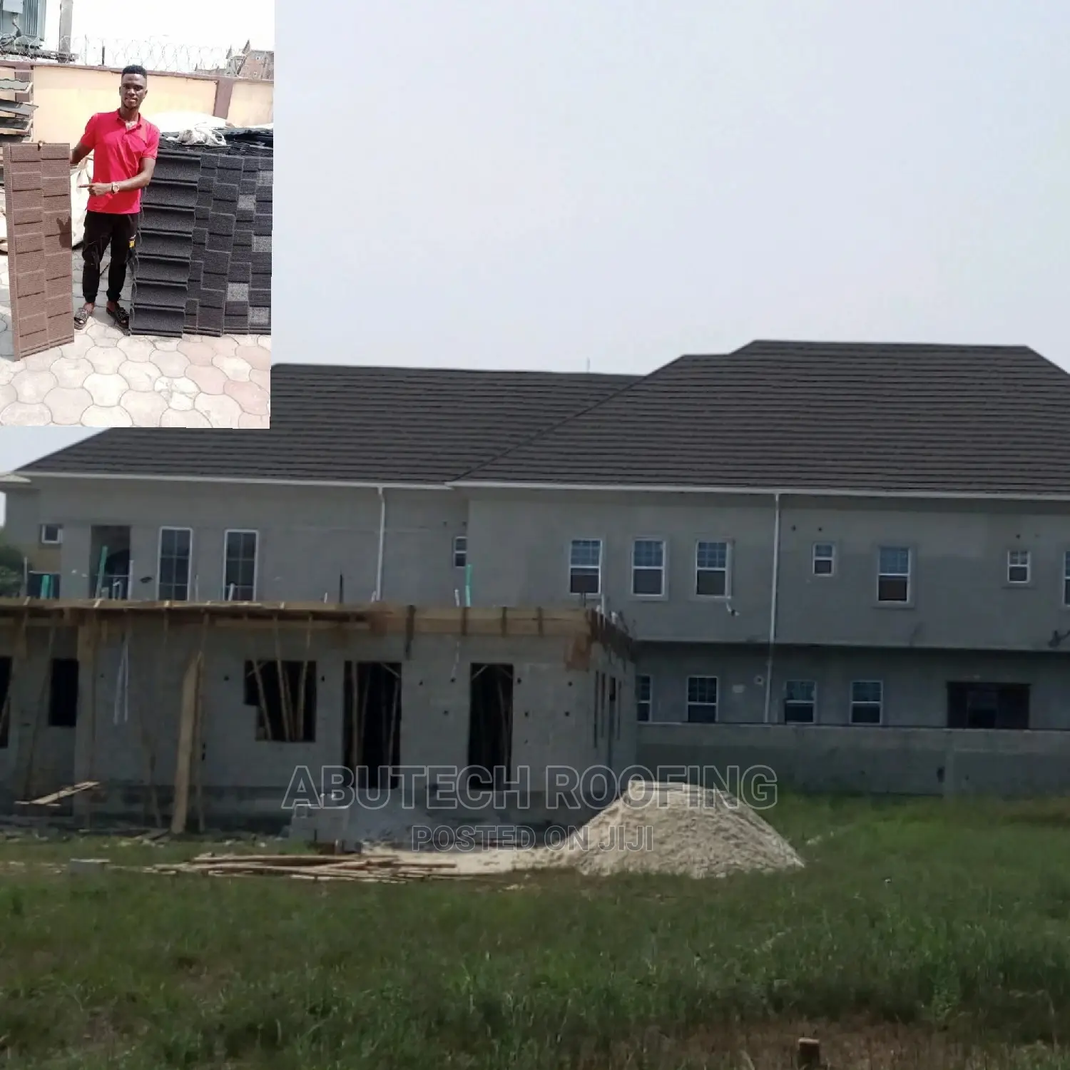Fast Selling Abutech Stone Coated Roofing In Nigeria