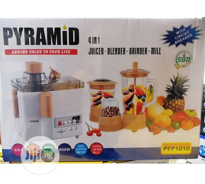 Pyramid 4 In 1juicer Blender And Extractor