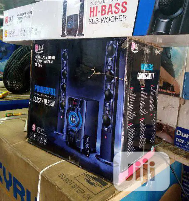 DJ 665 High-Class Home Theater With Hi-Bass Sub-Woofer