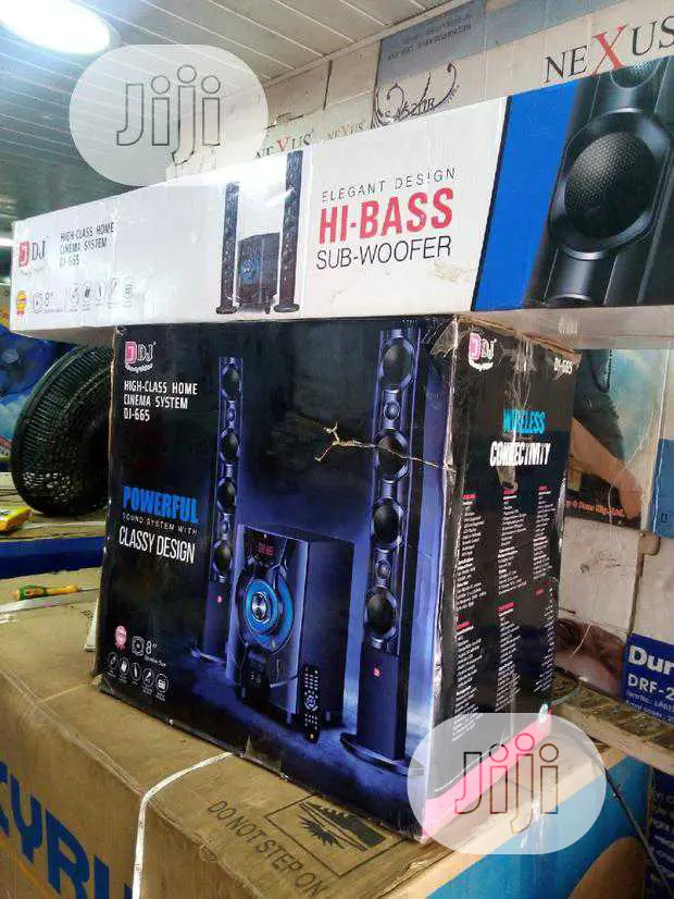 DJ 665 High-Class Home Theater With Hi-Bass Sub-Woofer