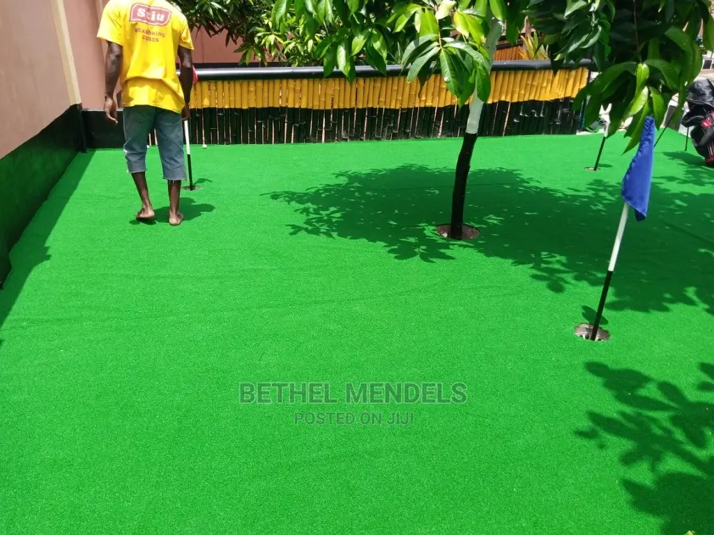 40 Mm Artificial Grass Installation At Oko Oba Lagos State